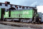 Burlington Northern SW1200 BN #206